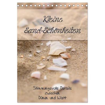 Kleine Sand-Schönheiten / Familienplaner (Tischkalender 2026 DIN A5 hoch), CALVENDO Monatskalender
