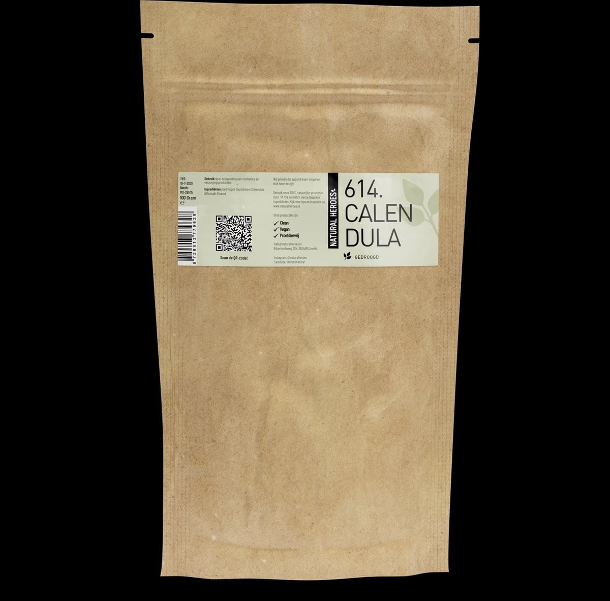 Natural Heroes - Calendula (Gedroogd) 50 gram