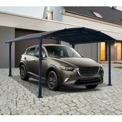 Palram - Canopia Aluminium Carport Arcadia 4300 | Anthrazit | 430x359x242 cm - Anthrazit