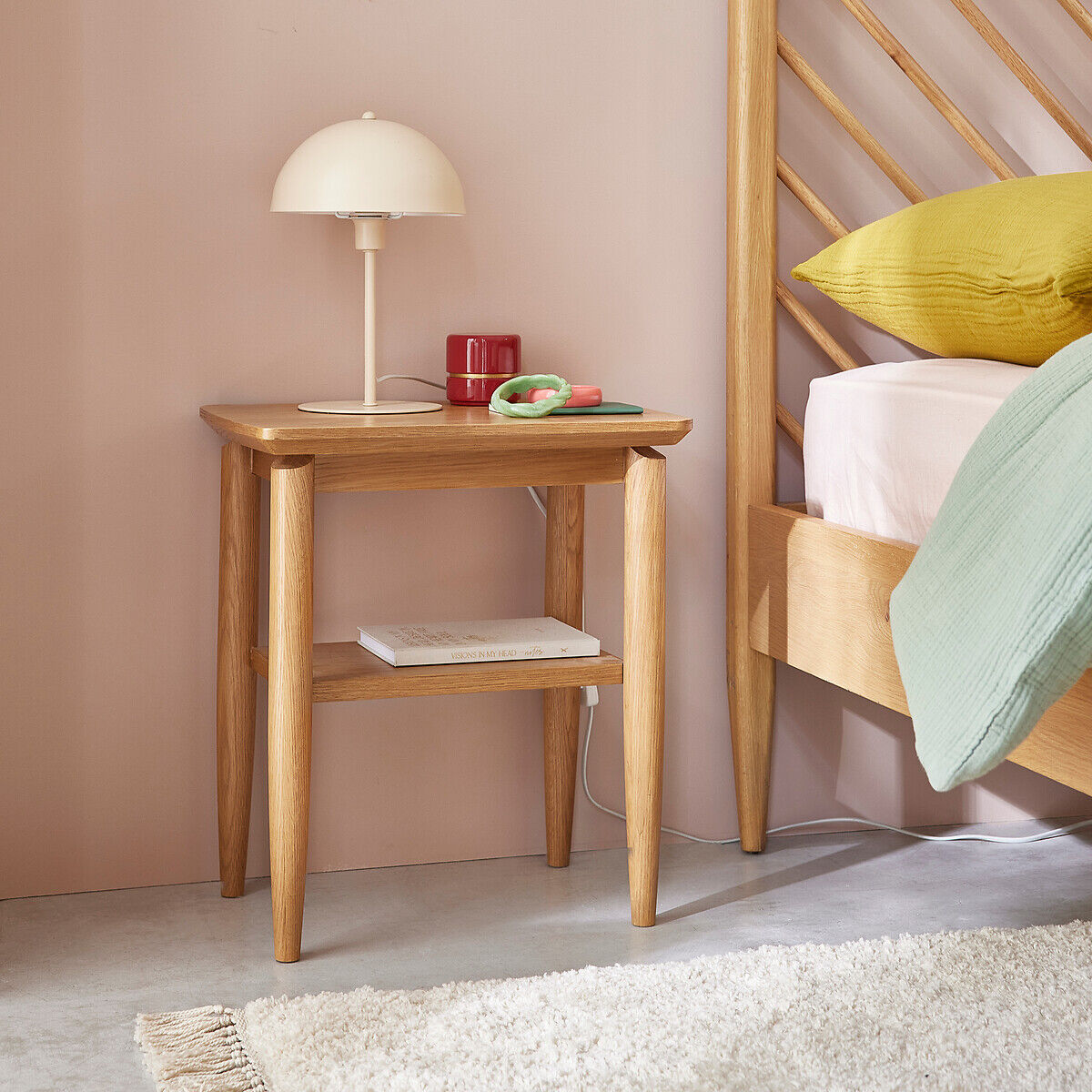 LA REDOUTE INTERIEURS Chevet double plateau Nochy