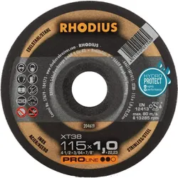 Rhodius, Sägeblatt, Extradünne Trennscheibe XT38 X-LOCK