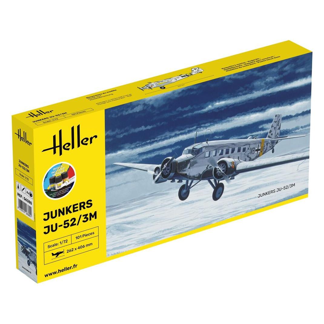 Heller STARTER KIT Ju-52/3m (56380)