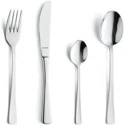 Amefa Pearl - 6 persoons - 24-delige bestekset, Besteck, Silber