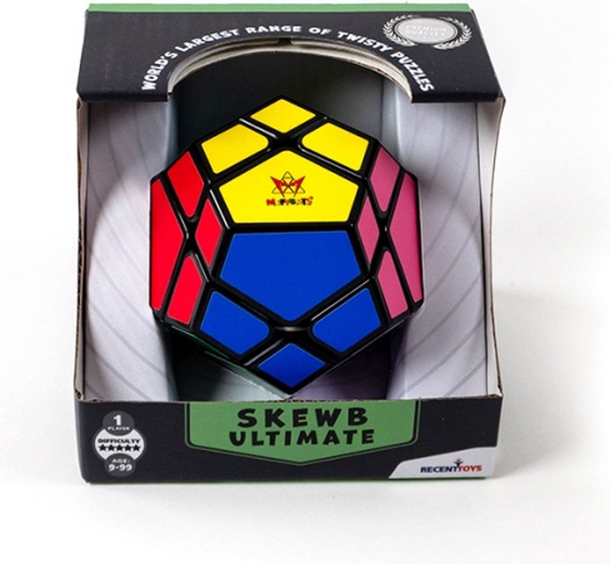 Recent Toys Skewb Ultimate Draaipuzzel Multicolor