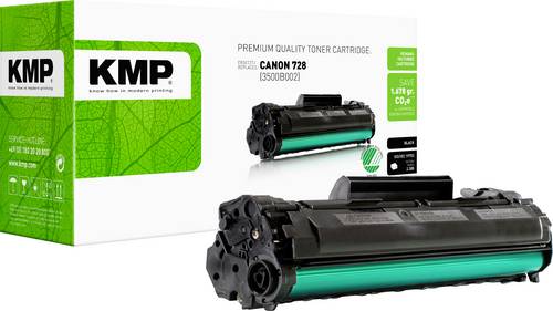KMP Toner ersetzt Canon 728 Kompatibel Schwarz 2300 Seiten C-T27 1230,1000
