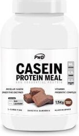 Pwd nutrition casein protein meal brownie 1,5kg.