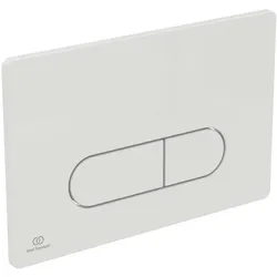 Ideal Standard Oleas WC-Betätigungsplatte R0116AC 234x8,5x154mm, pneumatisch, weiß