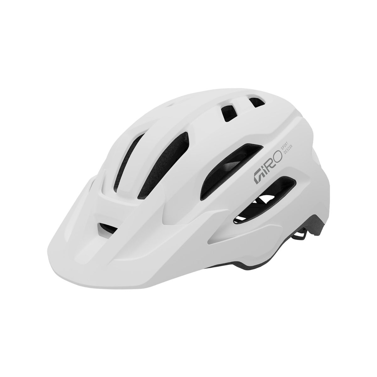 Giro Fixture II Fahrradhelm matte white/grey OS 200337-008