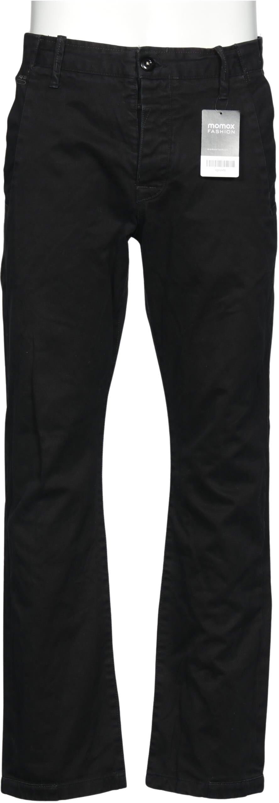 G Star RAW Herren Stoffhose, Schwarz, Gr. W33, Baumwolle - Second Hand