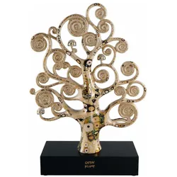 Goebel, Deko Figuren + Skulpturen, Figur Gustav Klimt - Der Lebensbaum, Porzellan, Bunt, Limited Edition, 53 cm, 67062231