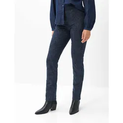 Raphaela by Brax Damen Five-Pocket-Hose Style PAMINA INDIGO, denim dunkelblau, Gr. 48