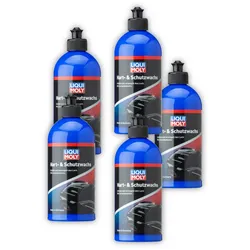 5x Hart- & Schutzwachs LIQUI MOLY 21763 Lackpolitur zum Schutz & Erhalt 500 ml