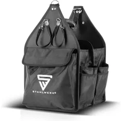 Stahlwerk, Werkzeugkoffer, Werkzeugtasche mit 11 Aussentaschen und 2 grossen Innenfächern
