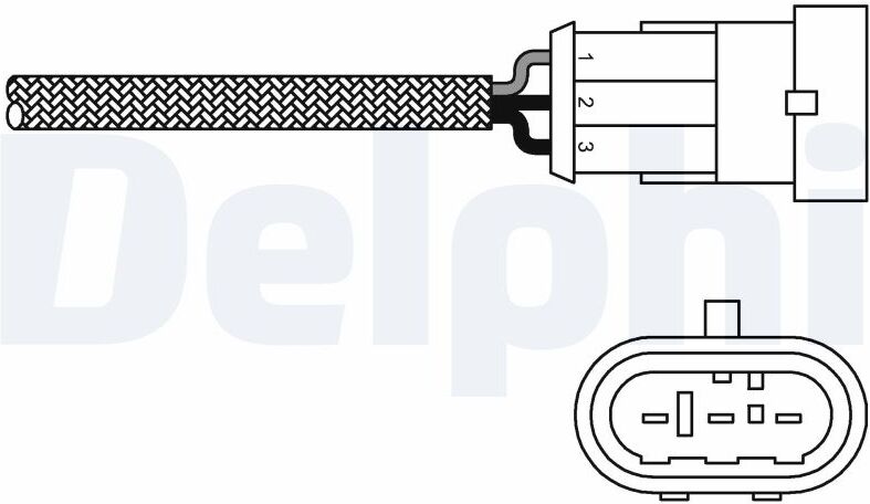 Delphi Lambdasonde Es1097112b1 Für Renault