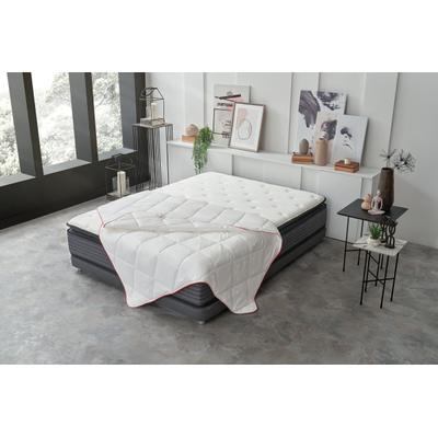 Kunstfaserbettdecke YATAS BEDDING "Majestät Dacron 95 C, Bettdecke 135x200 cm & weitere Größen", weiß, B:200cm L:200cm, Bezug: 100% Baumwolle. Füllung: 100% Polyester, Bettdecken, kochfest, allergiker geeignet (Hausstauballergiker)