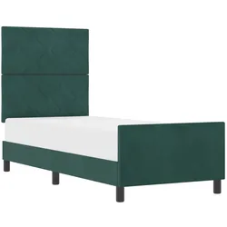 vidaXL, Boxspringbett, Everlee Diamond blocks design (80 x 200 cm)