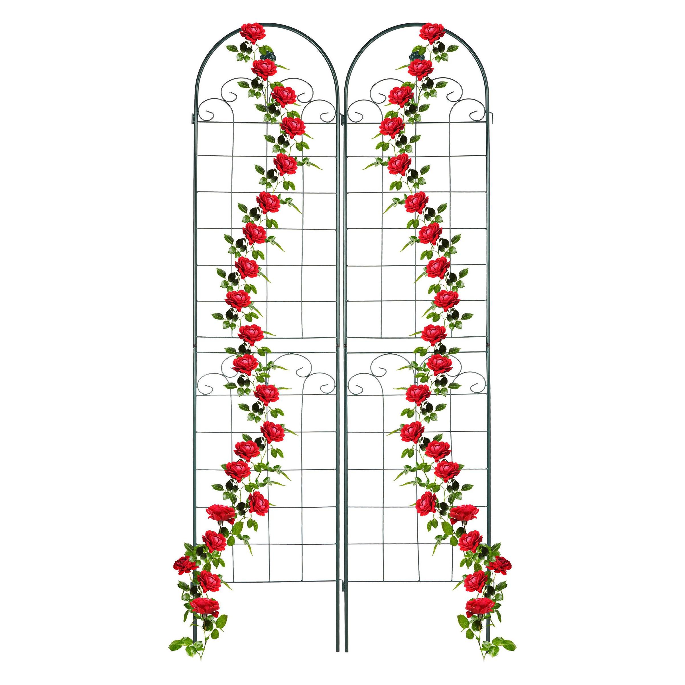 Relaxdays 2x Rankgitter (1.50 cm, 50 cm) (4052025417871)
