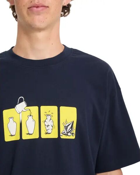 T-Shirt Volcom Before I Break Loose (L - Marine)