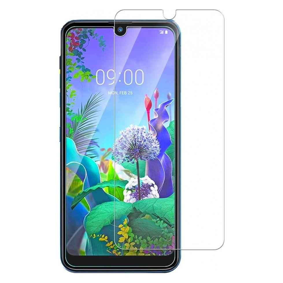 Screenguard LG Q60 Panzerglas Schutzfolie Case Friendly Design (LG Q60) (00025473)