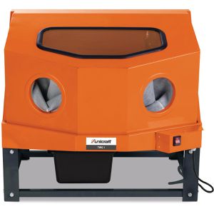 Unicraft Teilewaschgerät TWG 1, mit Hochdruck & Lösemittel, 140 Liter Kabinenvolumen, Hochdruckpistole mit 0,8 l/min