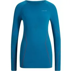 FALKE Damen Langarmshirt Maximum Warm, Größe XS in Blau 7791