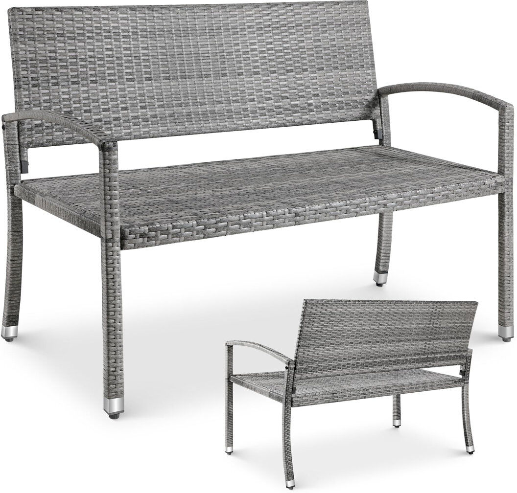 Lark Manor Garden Bench Grey
