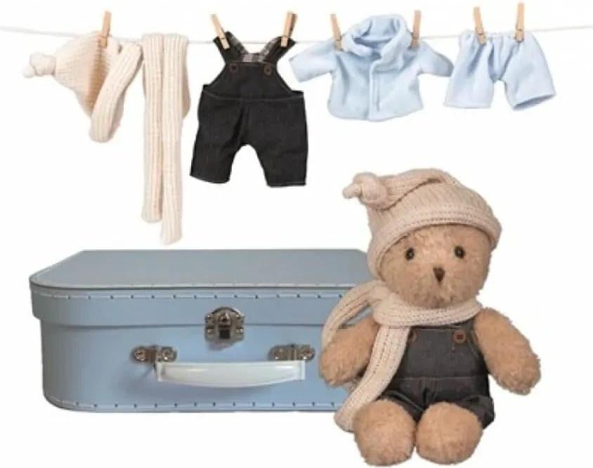 Egmont Toys Morris teddybeer met koffer