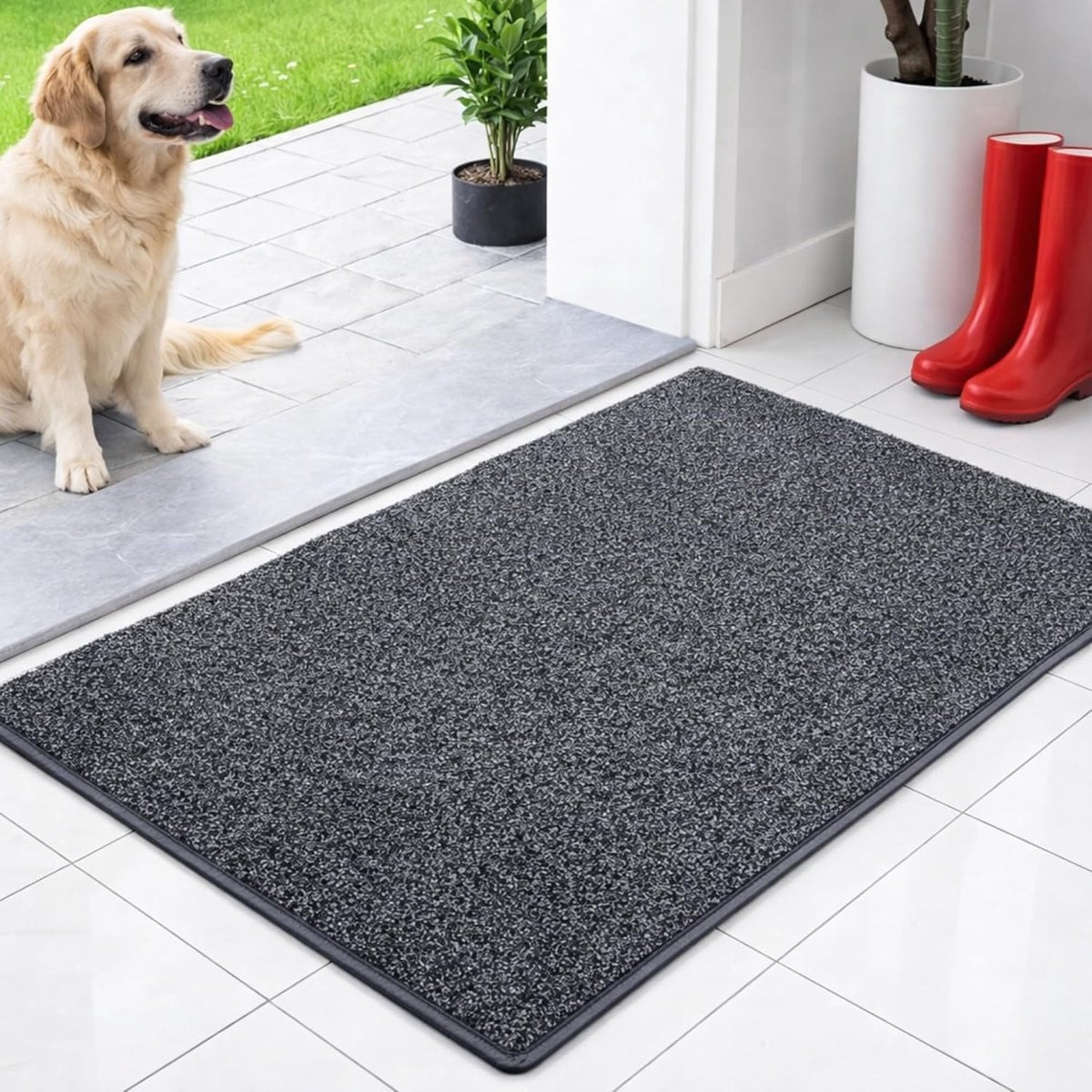 Schoonloopmat Entremat Antraciet 50 x 80 cm
