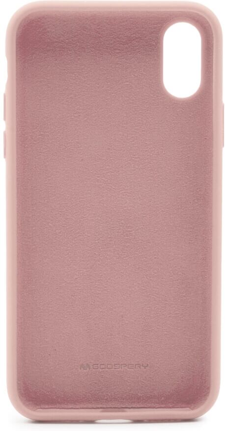 Apple iPhone XR Goospery Silicone Suojakuori, Vaaleanpunainen