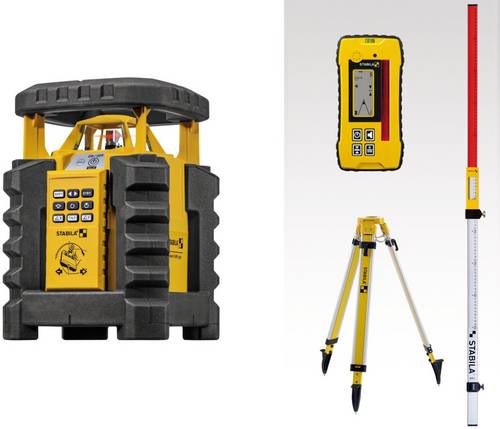 Stabila LAR 350, 9-pcs Rotationslaser selbstnivellierend Reichweite (max.): 800m