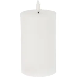 Kerze LED WHITE (DH 7,50x12,50 cm) - DH 7,50x12,50 cm