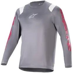 Alpinestars, Herren, Velotrikot, Jersey 24 A-Supra Astar Ls (L), Grau, L