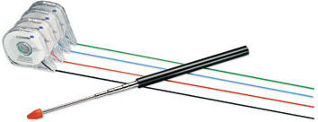 Legamaster Inddelingstape Til Whiteboards 3mm X 8m, Sort