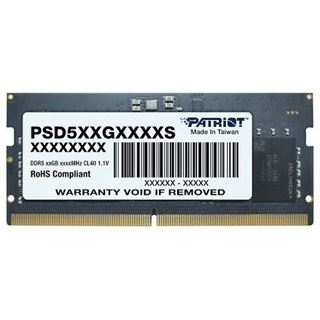 16GB Patriot Signature Line DDR5-4800 SO-DIMM CL40 Single