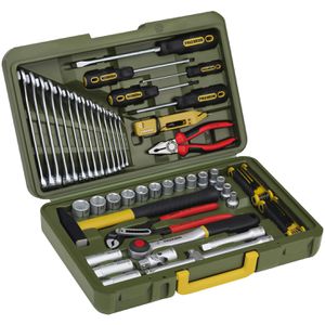 Proxxon Werkzeugkoffer 23650, PKW- und Universal, 47-teilig, im Kunststoff Klappkoffer