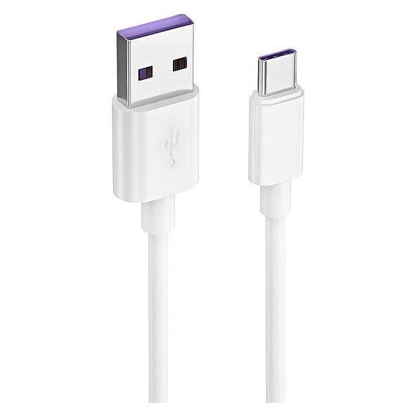 NoName ECONOMY USB TYPE-C KABEL 100W WEISS 3M (3 m, 100 W) (60441809)
