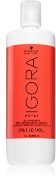 Schwarzkopf Professional IGORA Royal emulsão ativadora 3% 10 Vol. 3% / 10 Vol. 1000 ml. IGORA Royal