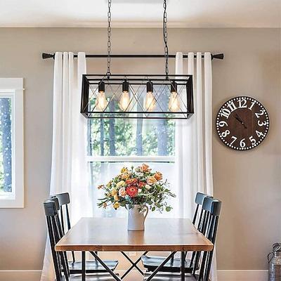 industriestil kreative persönlichkeit bar lampe industrie 4. 6 eisen rechteckig eisen pendelleuchte