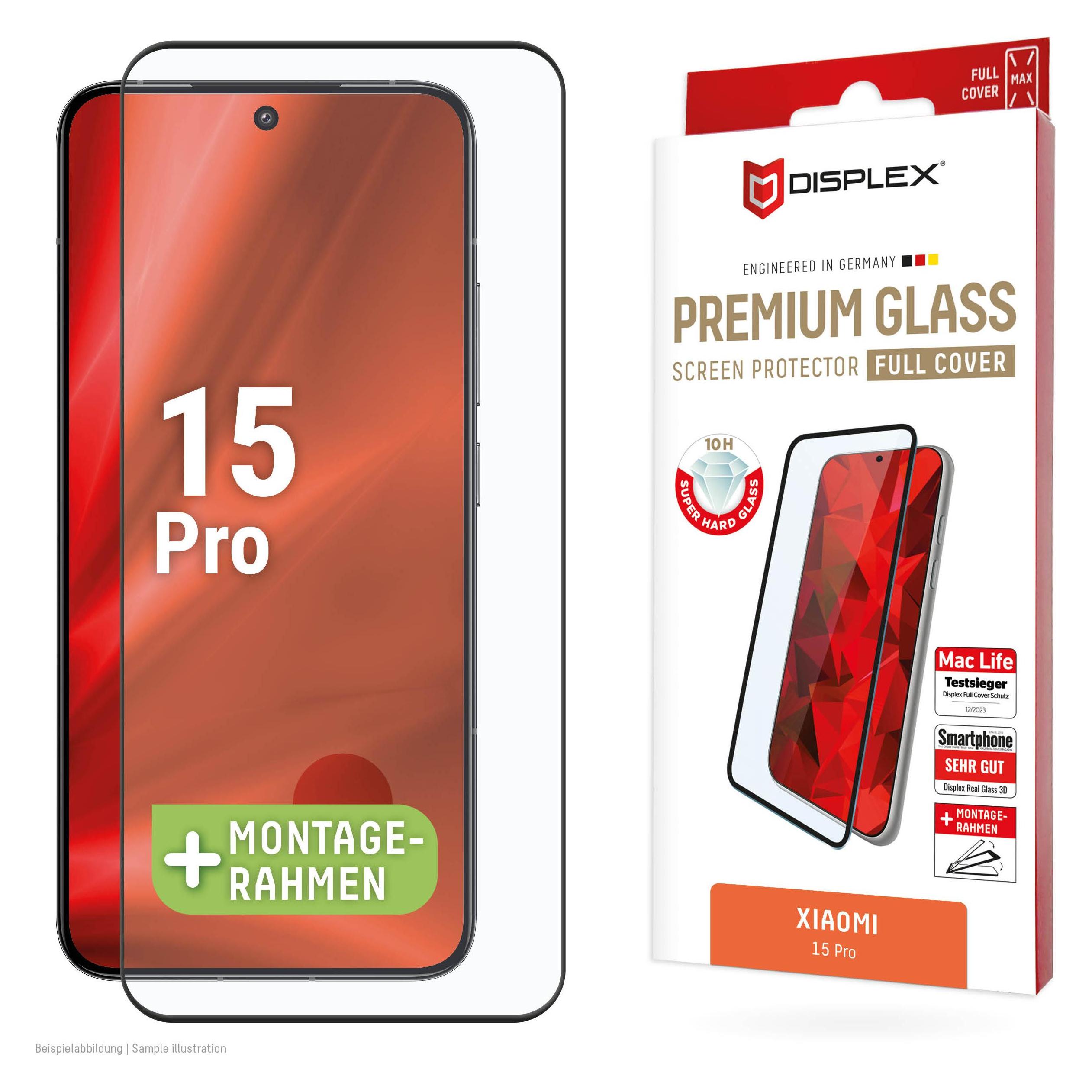 Displex Premium Glass, Full Cover Panzerglas (Xiaomi 15 Pro, Xiaomi 15 Ultra) (02083)