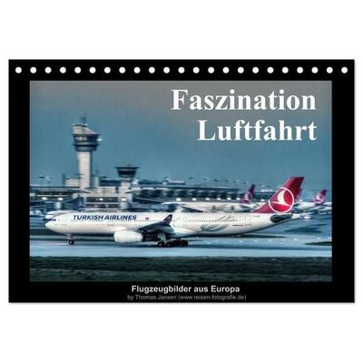 Faszination Luftfahrt (Tischkalender 2027 DIN A5 quer), CALVENDO Monatskalender