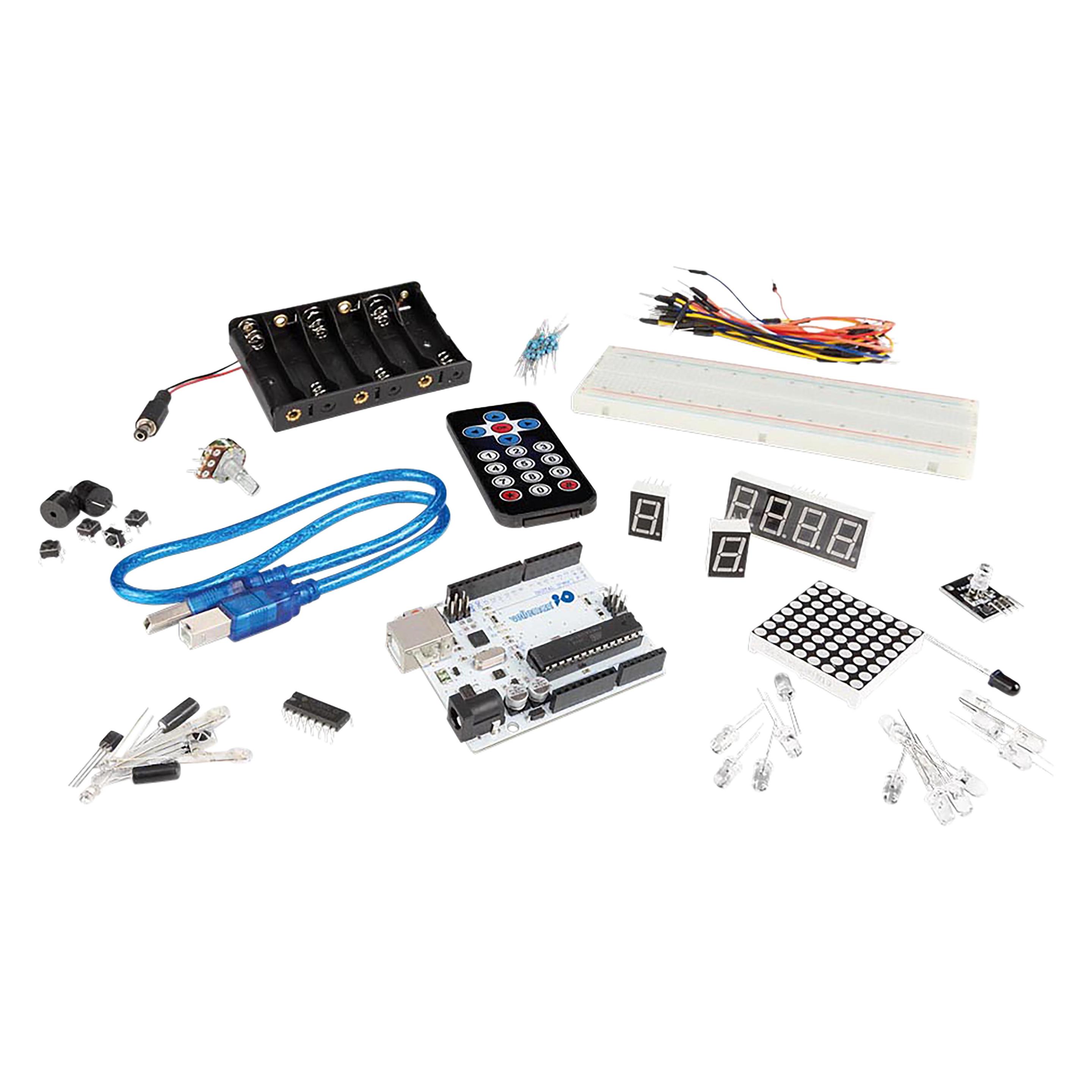 Whadda Zubehör-Box DIY Starter Kit Für Arduino (WPK501)