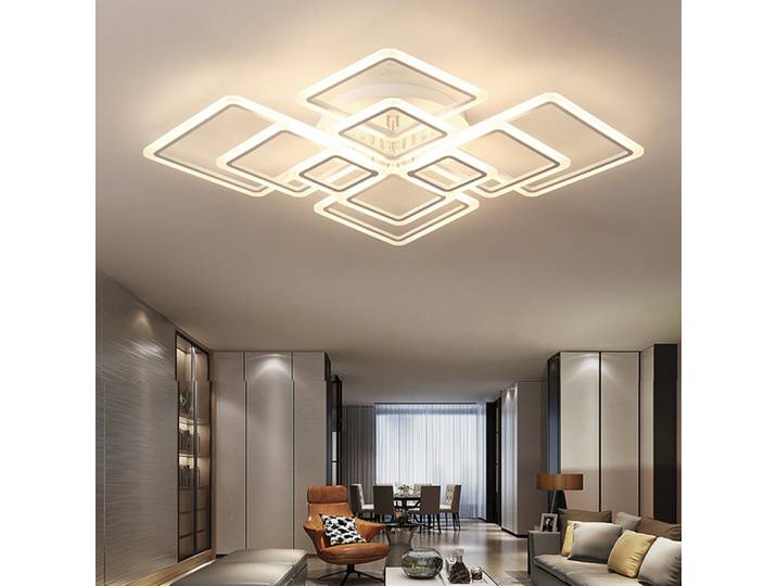 Plafonnier LED suspendu minimaliste nordique, lustre de plafond, adapté aux chambres à coucher, salon, décoration d'éclairage domestique