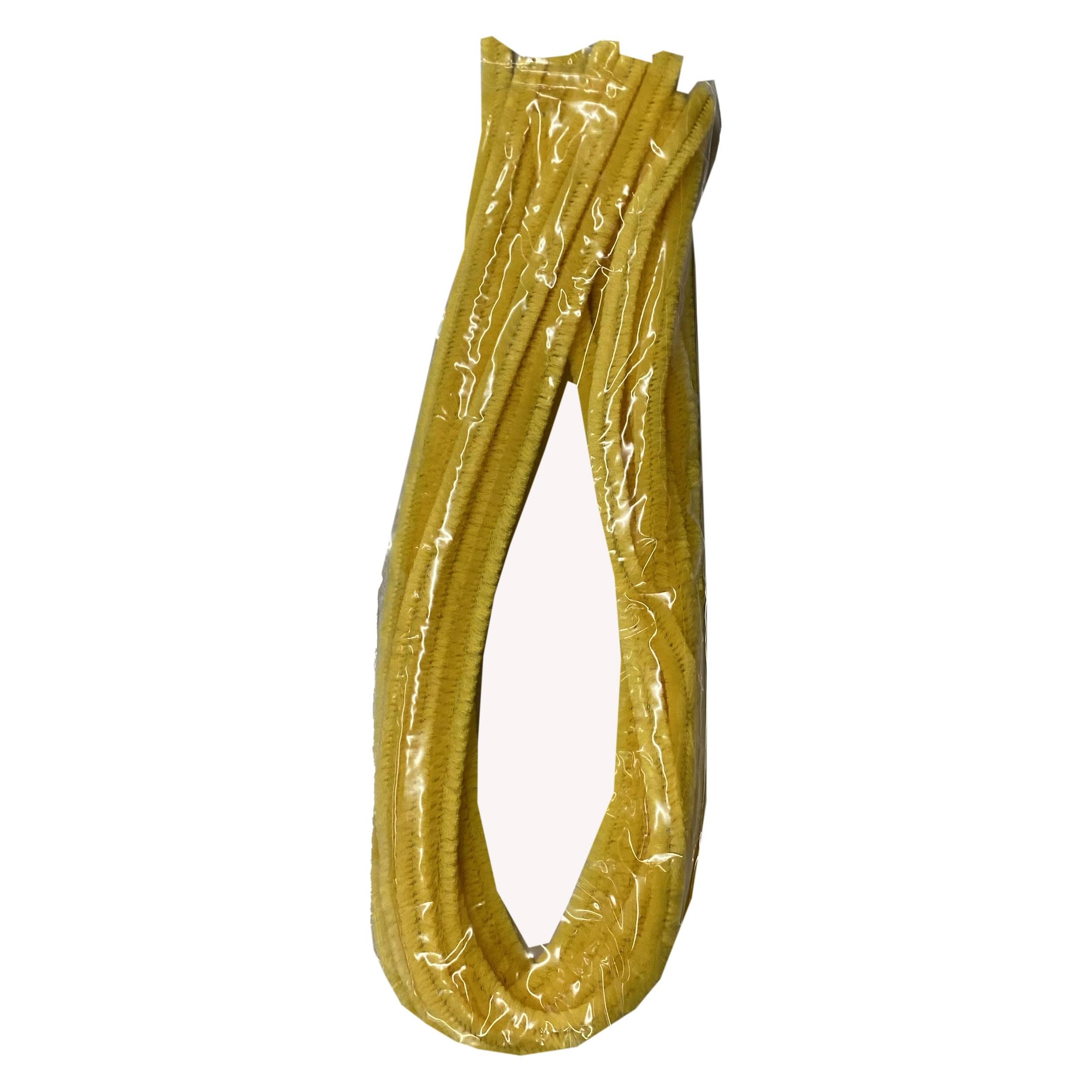 Folia Chenilledraht (Pfeifenputzer), bananengelb (0.50 m) (77814)