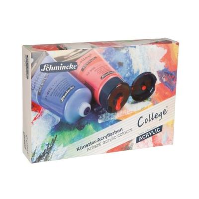 Schmincke Aqua Linoldruck Farben, Kartonset, 5 x 75 ml Tuben