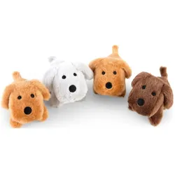 Mamanimals Kuscheltier Hunde Babys 4 Stk. (9 cm)