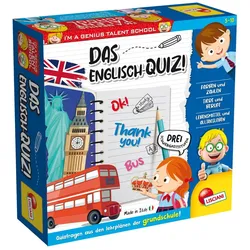 Liscianigiochi I'm a genius talent school - Das Englisch-Quiz