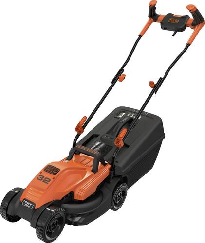 Black & Decker Elektro Rasenmäher mit Schnitthöhenverstellung 1200W Schnittbreite (max.) 32cm