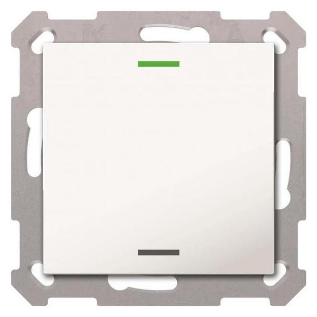 MDT TAL-5501002.02S KNX Taster Light 55 1-fach, RGBW, Reinwe TAL550100202S (TAL-5501002.02S)