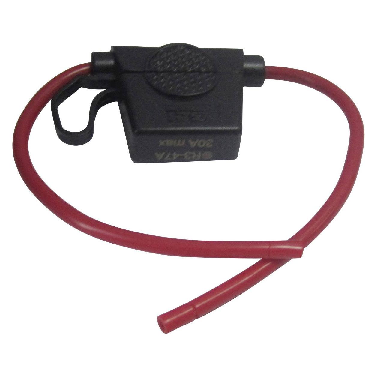 Tru Components 1587493 TC-Wire 12AWG R3-47A (red colour) KFZ-Sicherungshalter P (30 A) (1587493)