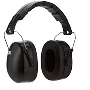 3M Kapselgehörschutz 90563E, für Erwachsene, faltbar, schwarz, SNR 30 dB